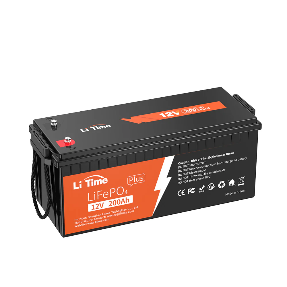 ⚡LiTime 12В 200Аг Plus (Літієвий акумулятор LiFePO4)