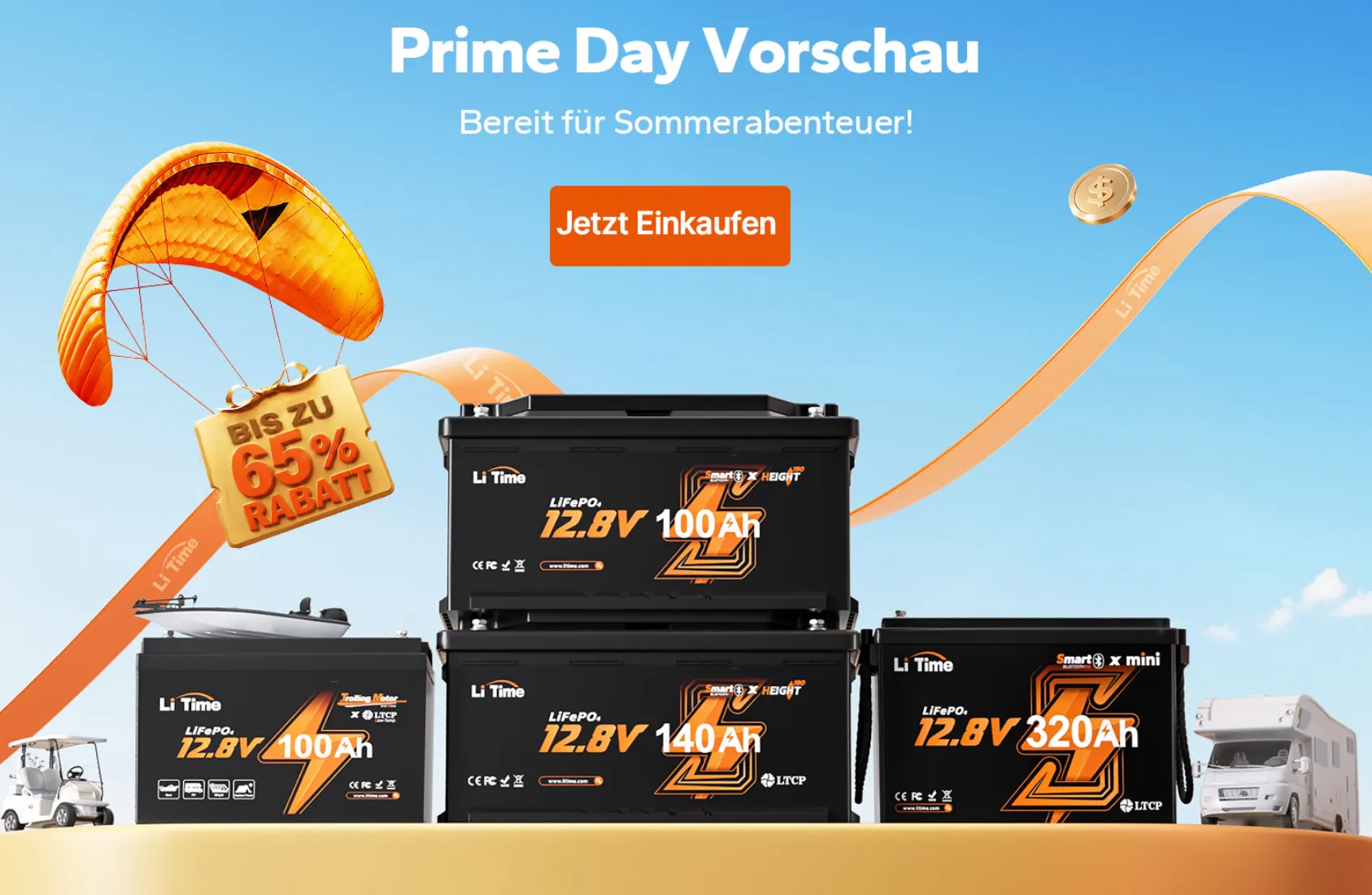 LiTime Prime Day 2026: дата, пропозиції та поради щодо економії при купівлі акумуляторів LiFePO4